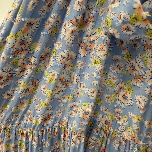 Lulus Sunny Bliss Light Blue Floral Print Tiered Maxi Dress - Picture 8 of 16